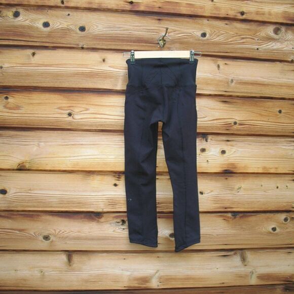 Lululemon Black Exquisite Crop Leggings - Picture 7 of 9